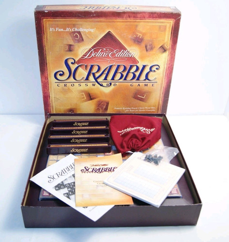 Scrabble deluxe edition 1999 - deluxe,