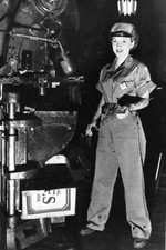 WW2 - Rosie the Riveter - Worker in an American Arms Factory