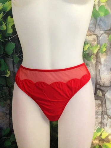 631 tanga forme string rouge - tanga,