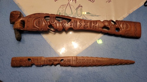 Rare ancien tiki casse tete - rare,