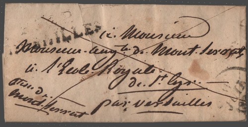 Belle lettre belge déboursée
