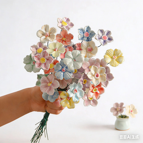 Bouquet fleurs artificielles - fleurs,