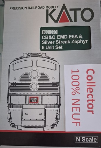 Train miniature zephyr - train, silver