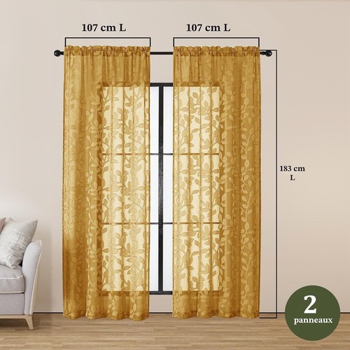Ovzme rideaux jacquard - ovzme,
