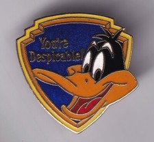 RARE PINS PIN'S .. BD COMICS WARNER BROS CARTOON DAFFY DUCK LOONEY TUNES ~FY
