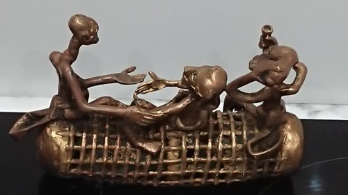 Sculpture africaine bronze - africaine, en