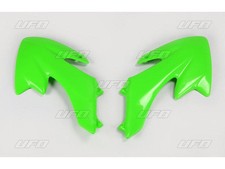 Réservoir Cache-Radiateur Scoops Compatible À Honda Crf 50 2004 Vert