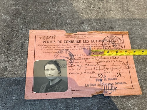 Ancien permis conduire - de,