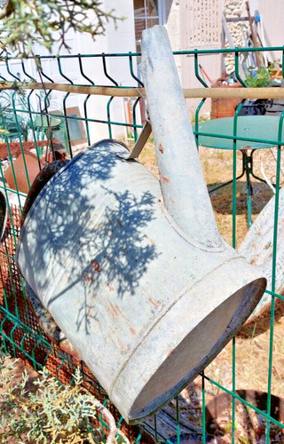 Ancien arrosoir zinc - ancien,