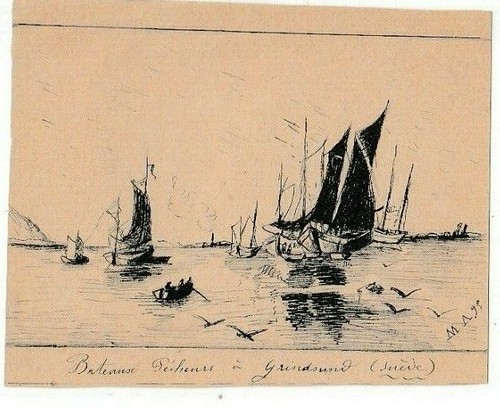 DESSIN ANCIEN XIXème -