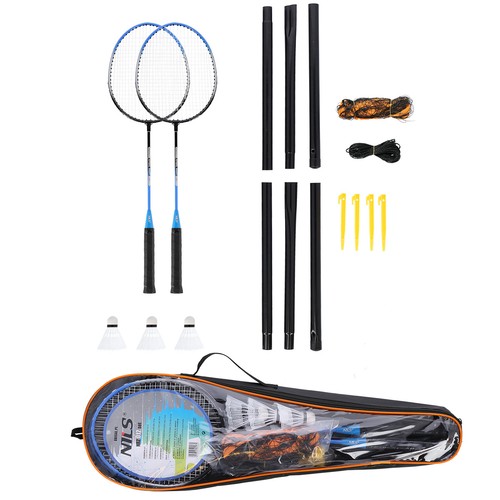 Nrz012 set badminton acier - badminton,