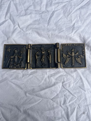 Ancien triptyque voyage - triptyque, de