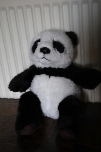 Peluche panda wwf 25cm - peluche,