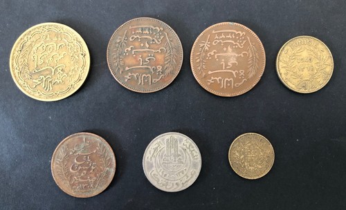 Lot pièces anciennes - 7, de