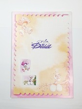 Ancien Bloc Carnet Feuille