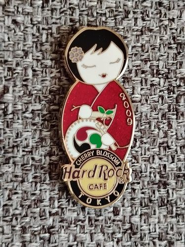 Pin girl hard rock - hard, cafe/