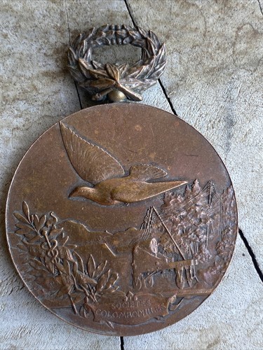 Medaille bronze societes - medaille,