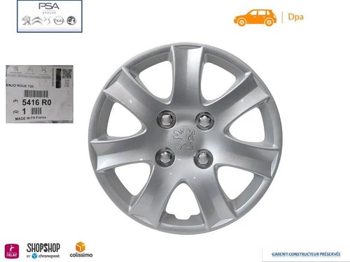 Enjoliveur peugeot - enjoliveur, 14"