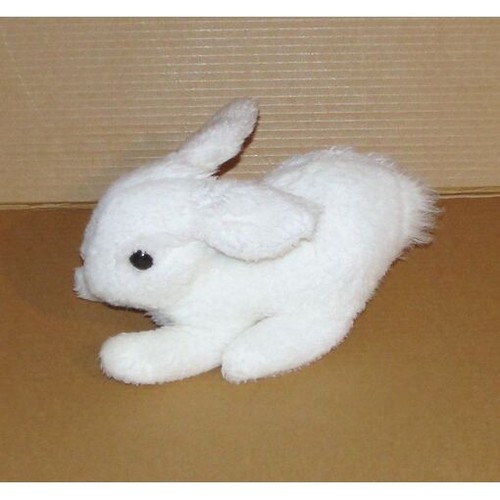 Peluche lapin blanc boulgom - peluche,