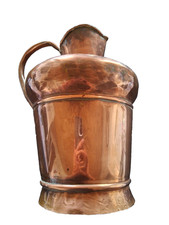 Vintage ? large jug ? handmade copper ? weight: 1911 gr