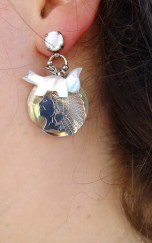 Boucles oreilles - boucles, d'oreilles
