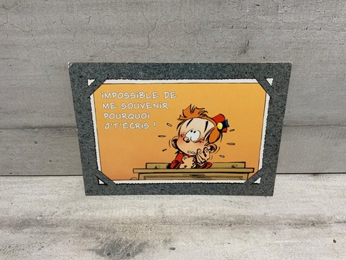 Carte postale spirou dupuis - spirou.,