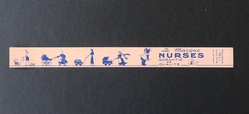 Old label marque nurse - la,