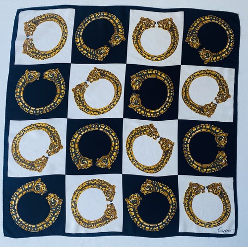 Foulard soie cartier - foulard,