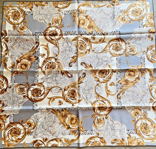 Foulard carré shawl soie - foulard/carré/shawl★en,