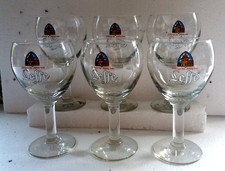 Lot 6 verres à bière 33 cl