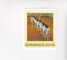 AUTRICHE timbre PM école espagnole d'équitation - cheval cheval 6 MNH