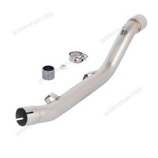 For Suzuki DRZ400SM DRZ400E DRZ400S 2000-2025 Exhaust Tips Slip On Link Pipe Mid