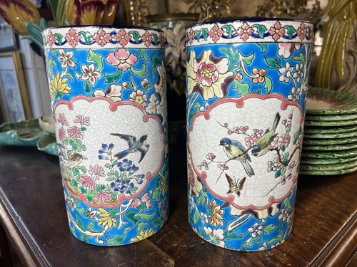 Longwy paire de vases - ?,