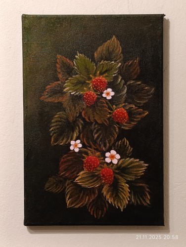 Tableau moderne peint la - à,