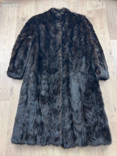 Manteau long fourrure - long,