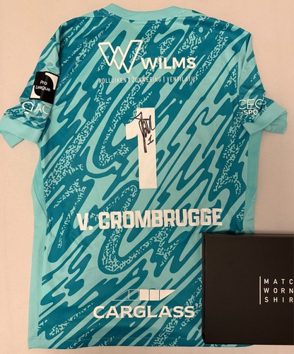 Matchworn shirt krc genk van - matchworn,