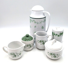 VTG Corelle Callaway Thermique Ivy,Sugar/Creamer,Pepper-Jay Import Sugar/Creamer
