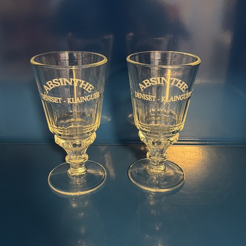 Verre absinthe deniset - à,
