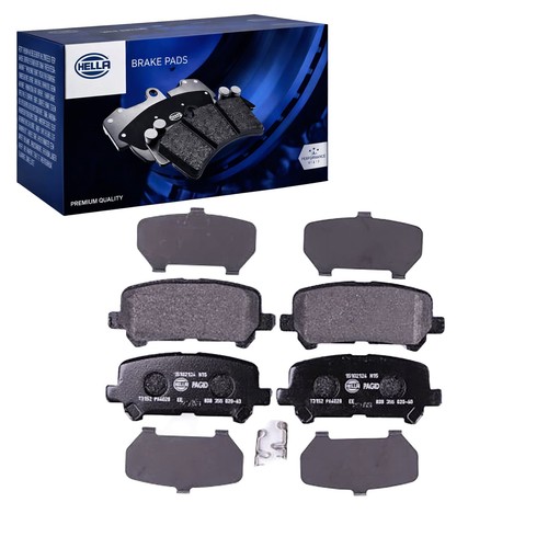 Hella plaquettes frein - hella,