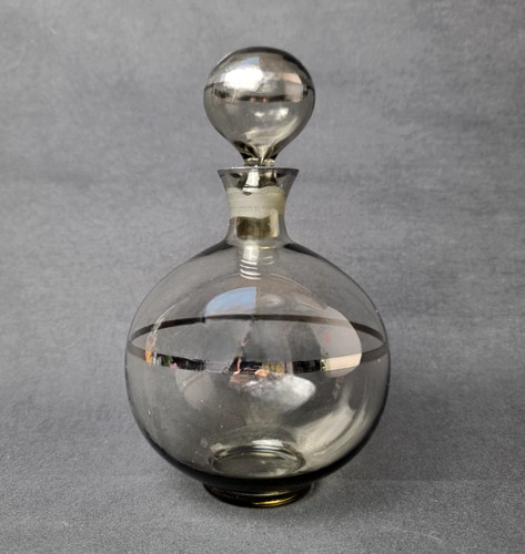 Carafe verre fumé - boule,