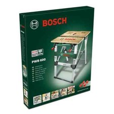 Table Etabli support de travail Bosch aluminium repliable avec 4 Cales Serrage