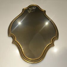 VINTAGE LBC V1 BEAUTIFUL BAROQUE STYLE MIRROR 60CM GILDED WOOD VGC