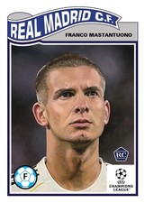 TOPPS LIVING SET UEFA 2025 2026 #821 FRANCO MASTANTUONO REAL MADRID PREORDER