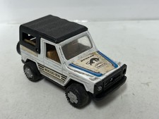 Holly Mercedes Benz Jeep White 1/43 Scale Unboxed Made In Hong Kong Pull Back 