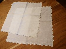 Linge ancien Lot de 2