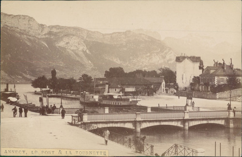 France annecy port et - france,, le