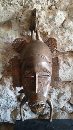 Masque africain ancien - ancien, côte