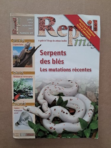 Revue reptil mag 49 - reptil, n°49