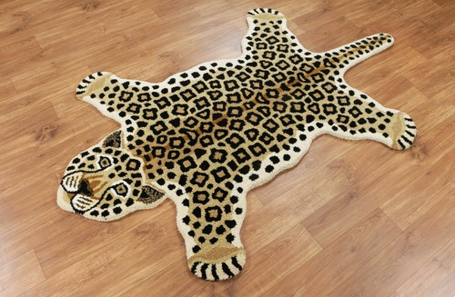 Tapis léopard 2x3 - , pieds