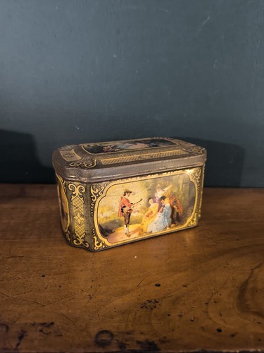 Ancienne boîte métal - , en